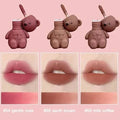 Matte Lip Tint Bear Keychain