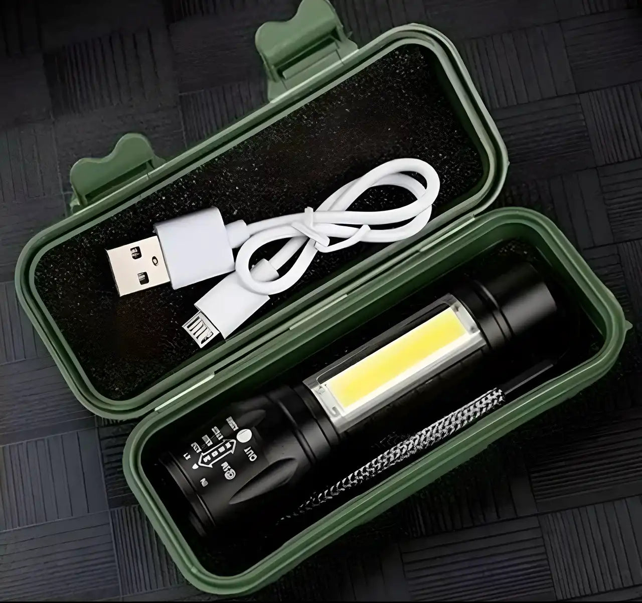 Pocket Size Portable Tactical Flashlight