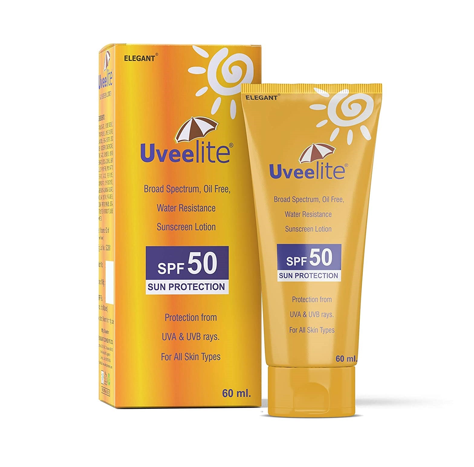 Uveelite Sunscreen Spf 50 Lotion 60ml