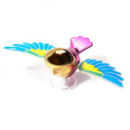 Flying Bird Decoration with Flapping Wings