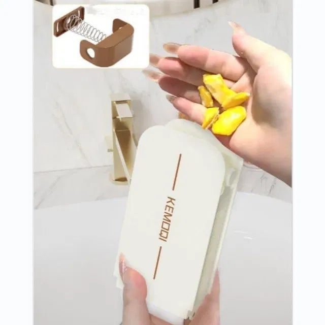 Portable Scrubbing Soap Dispenser Roller Box
