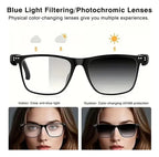 Smart AI Glasses with Photochromic Lenses