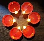 Water Sensor LED Light Diya (Pack of 12)